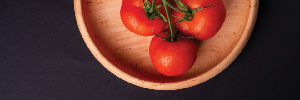 tomates rojos caseros
